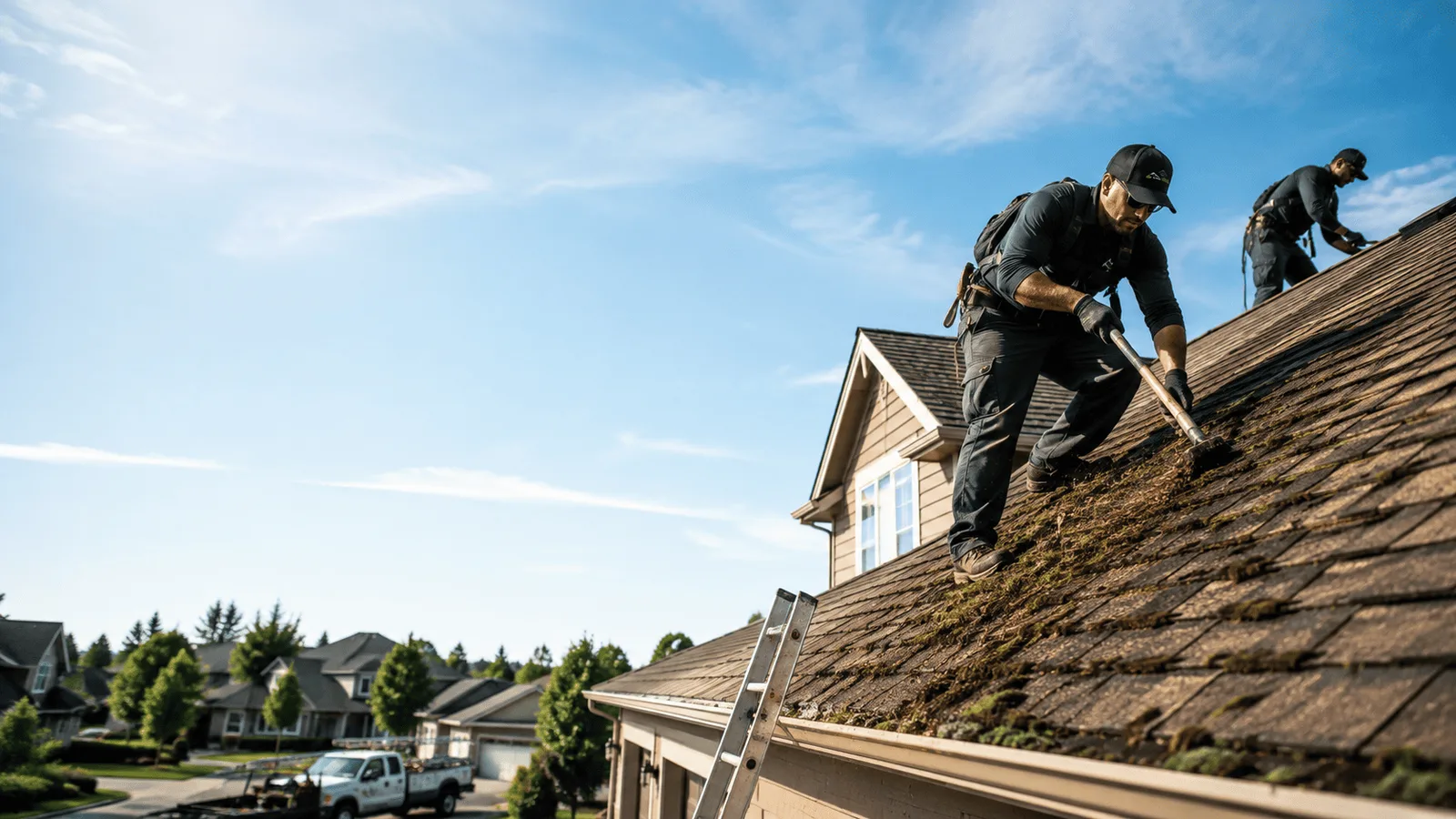 Roof Moss Removal in Williamstown, WV near me